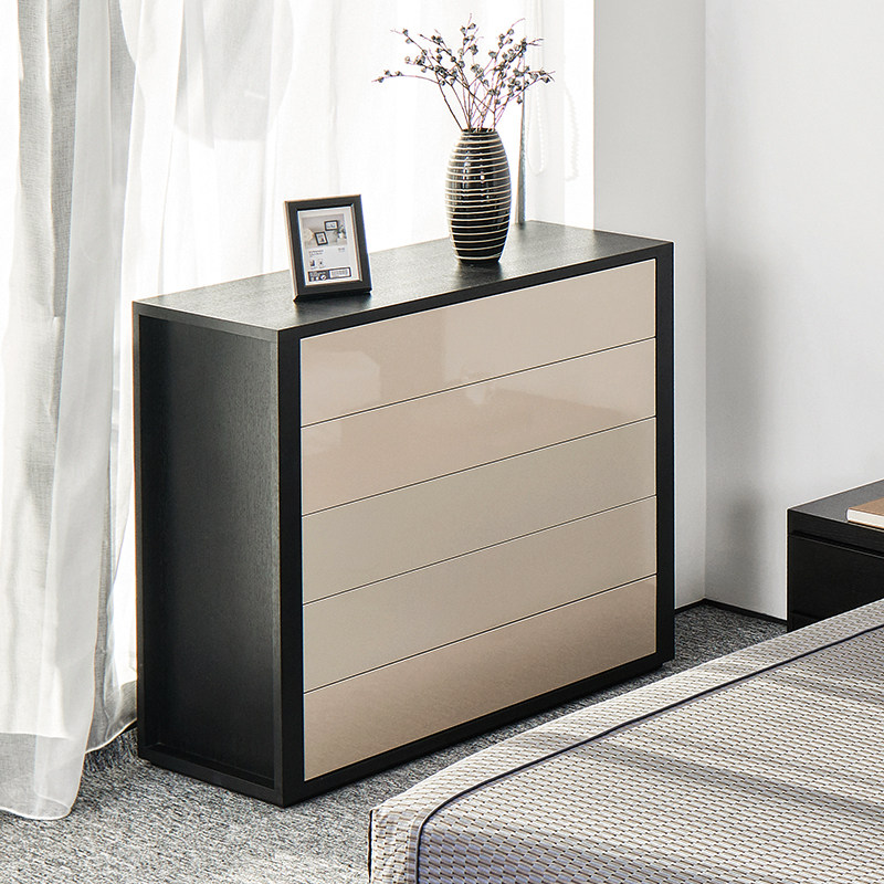 五斗柜收纳简约现代意式工厂定制多斗柜卧室客厅斗柜