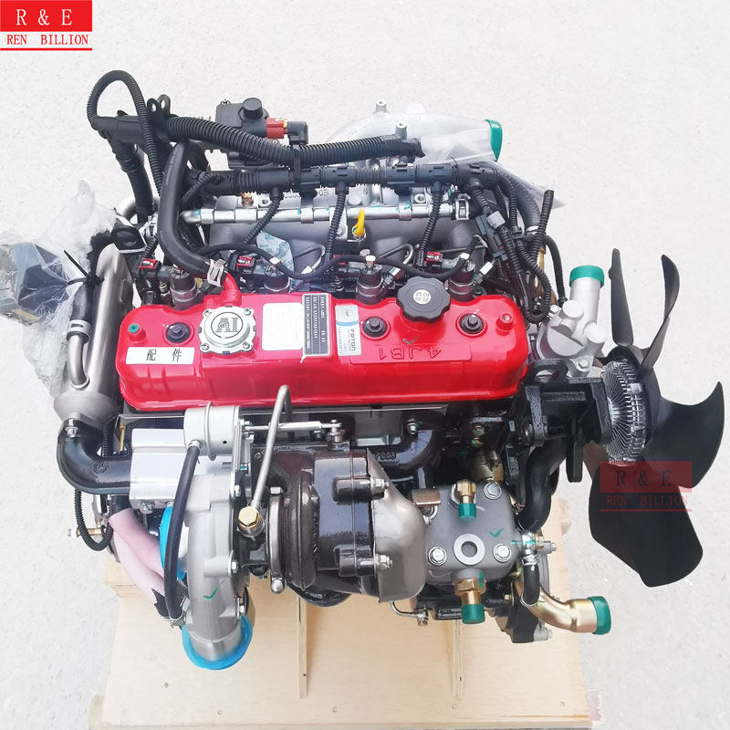 福田柴油货车4j25tc总成发动机4jb1电喷康瑞奥4j28tc发动机总成及部件