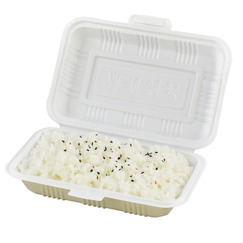 米饭一次性餐盒饭盒黄焖鸡炒面粉盒连体长方形环保一次性餐盒