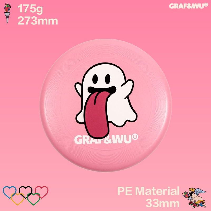 graf原创品牌极限飞盘可爱小天使175g专业竞赛极限飞盘