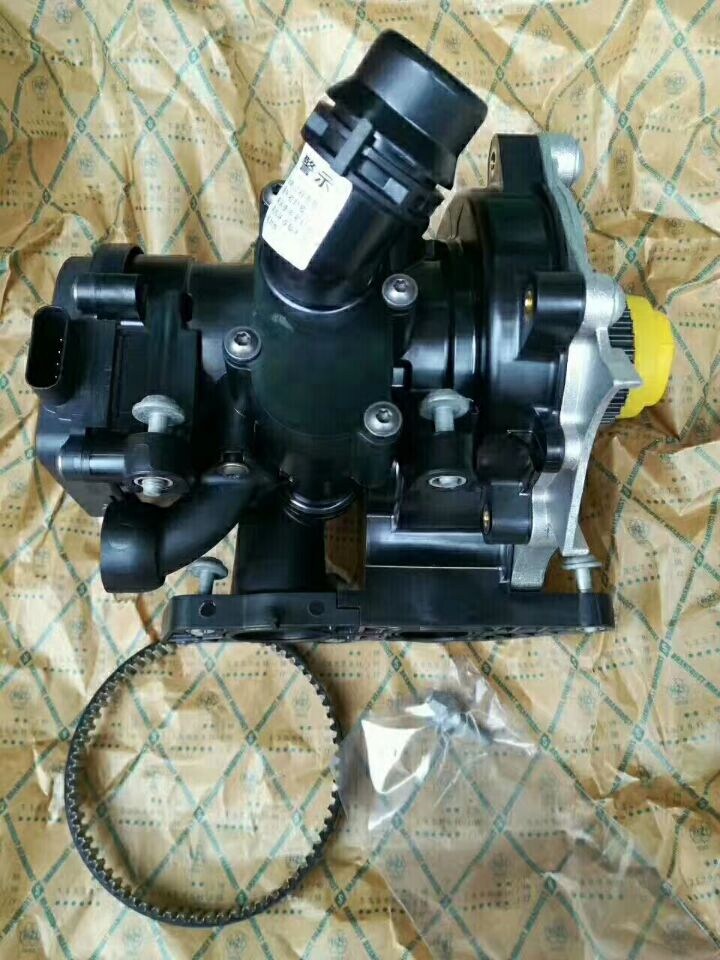 水泵适配奥迪q5a4l电子节温总成ea888三代水泵