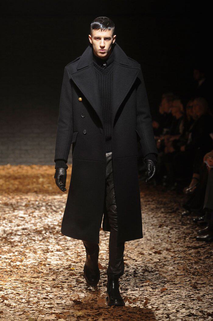 英伦冬季超长加厚羊绒大衣翻领单排过膝男士毛呢大衣