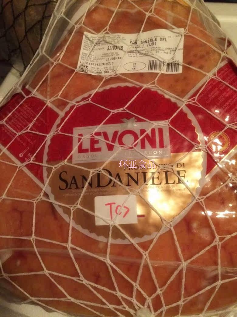 原装levoni乐维力意大利去骨圣丹尼火腿圣丹涅火腿sandaniele ham