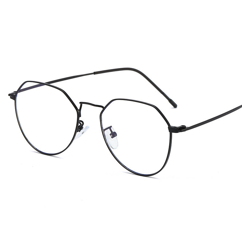 蓝眸轻细防蓝光辐射眼镜男女网红同款可配近视防蓝光镜