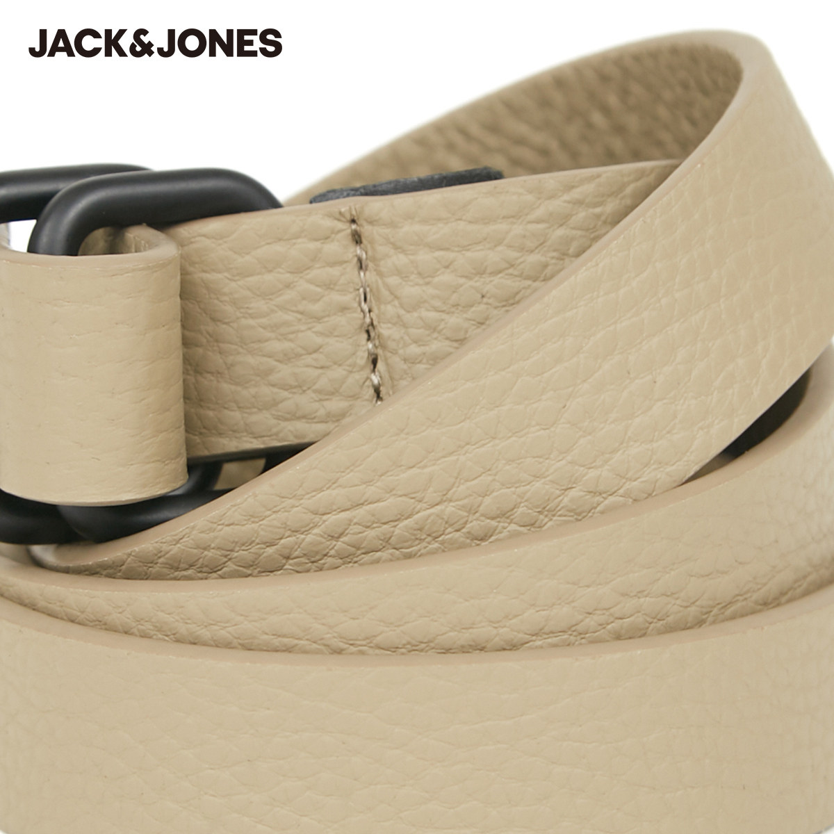 绫致jackjones杰克琼斯时尚秋冬质感简约皮革皮带腰带腰带