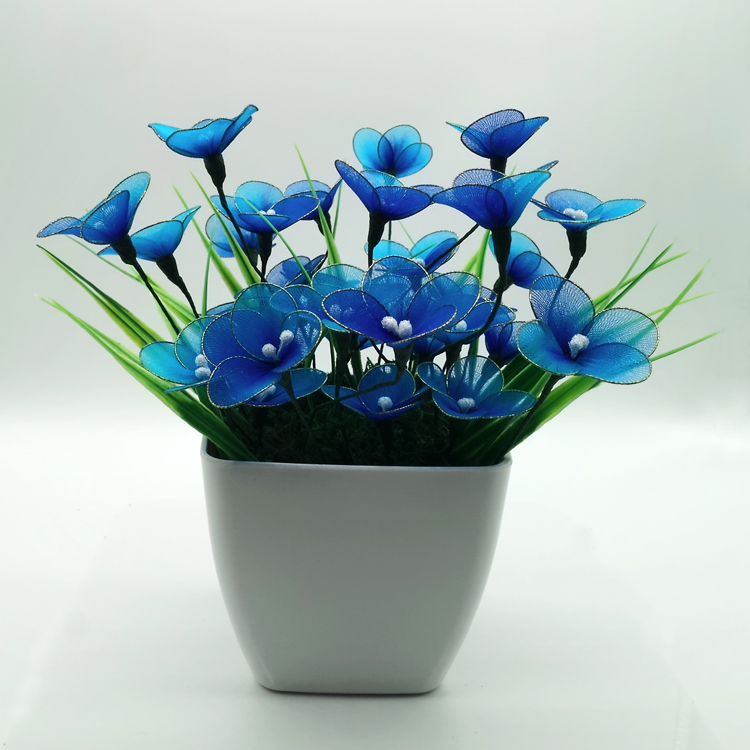 不褪色丝袜花丝网花diy手工材料包新手制作仿真绣球花套餐包邮