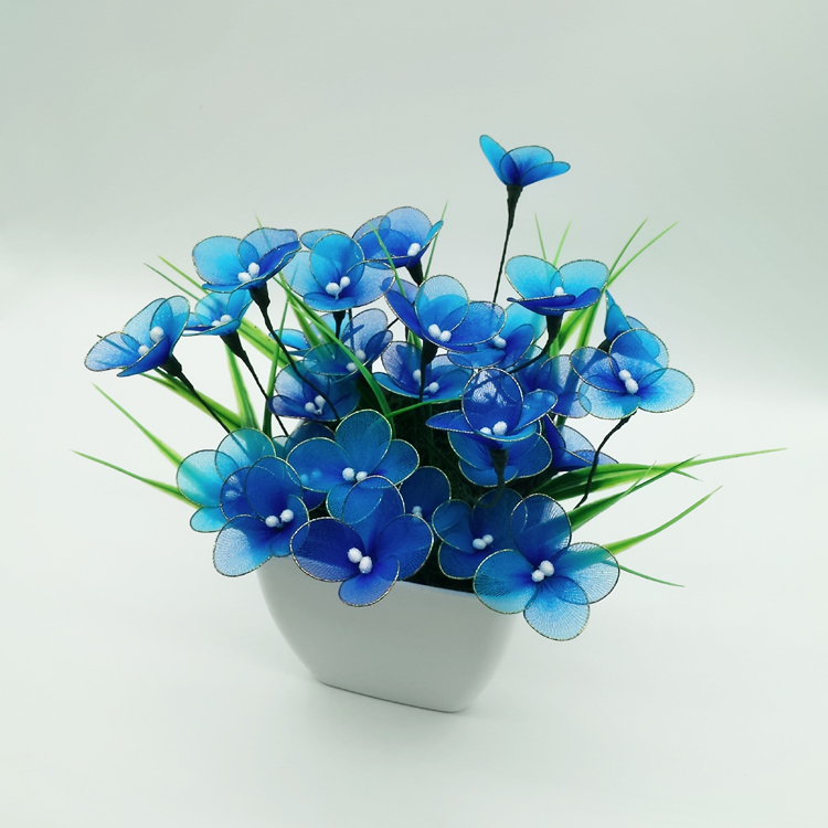 不褪色丝袜花丝网花diy手工材料包新手制作仿真绣球花套餐包邮