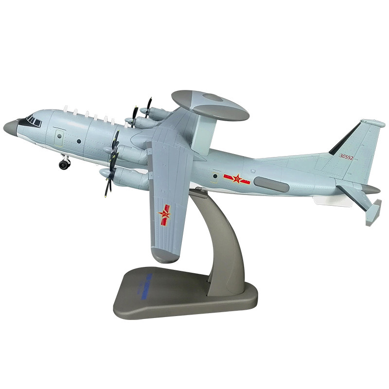 空警kj500预警机模型仿真合金飞机战斗机军事模型摆件飞机模型