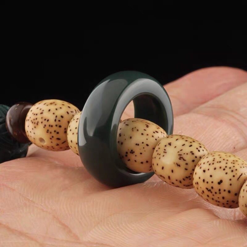 天然保真原矿阿拉善玛瑙跑环手佛珠手链金刚星月其他diy饰品配件