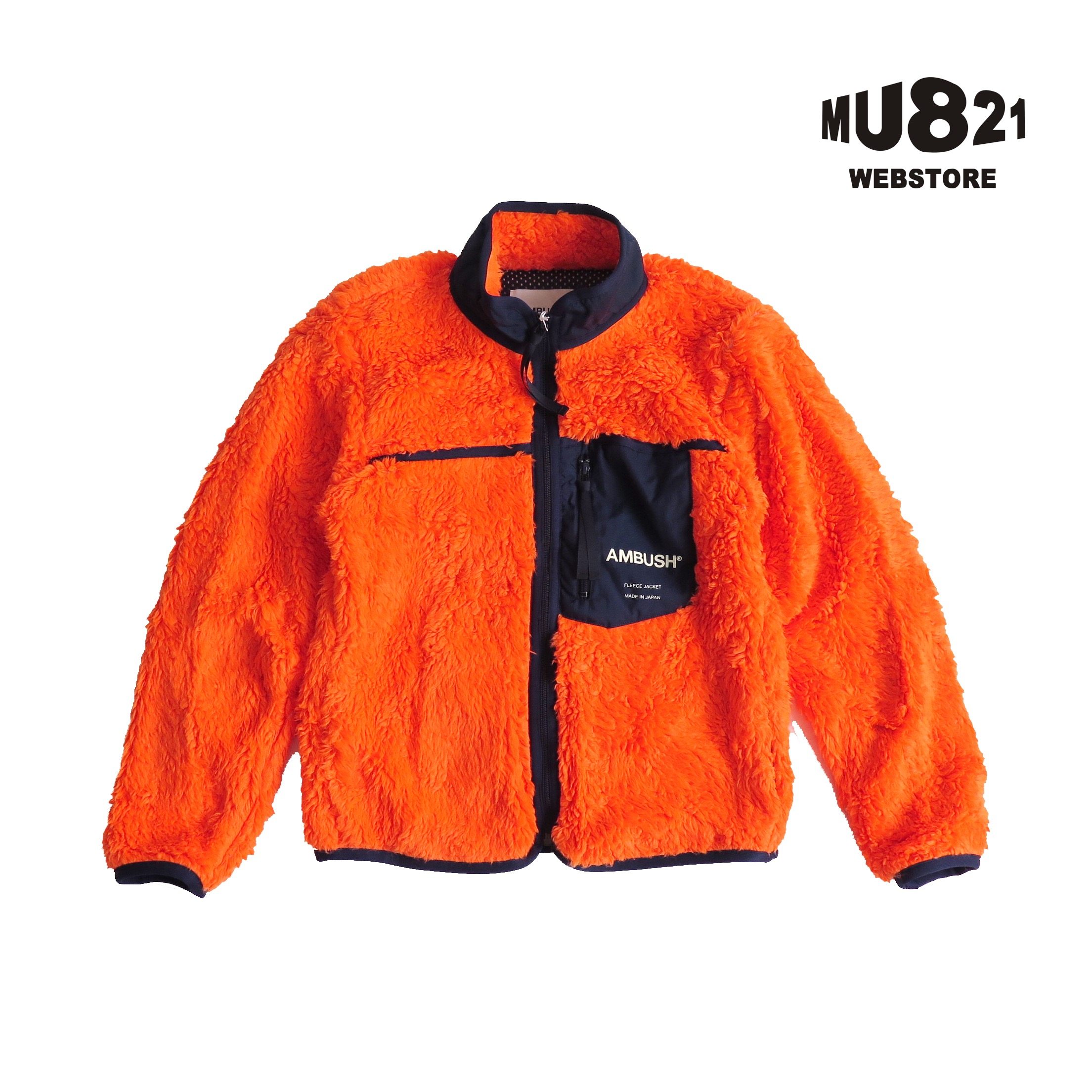 mu821现货ambushnewfleecejacket毛绒口袋夹克抓绒夹克