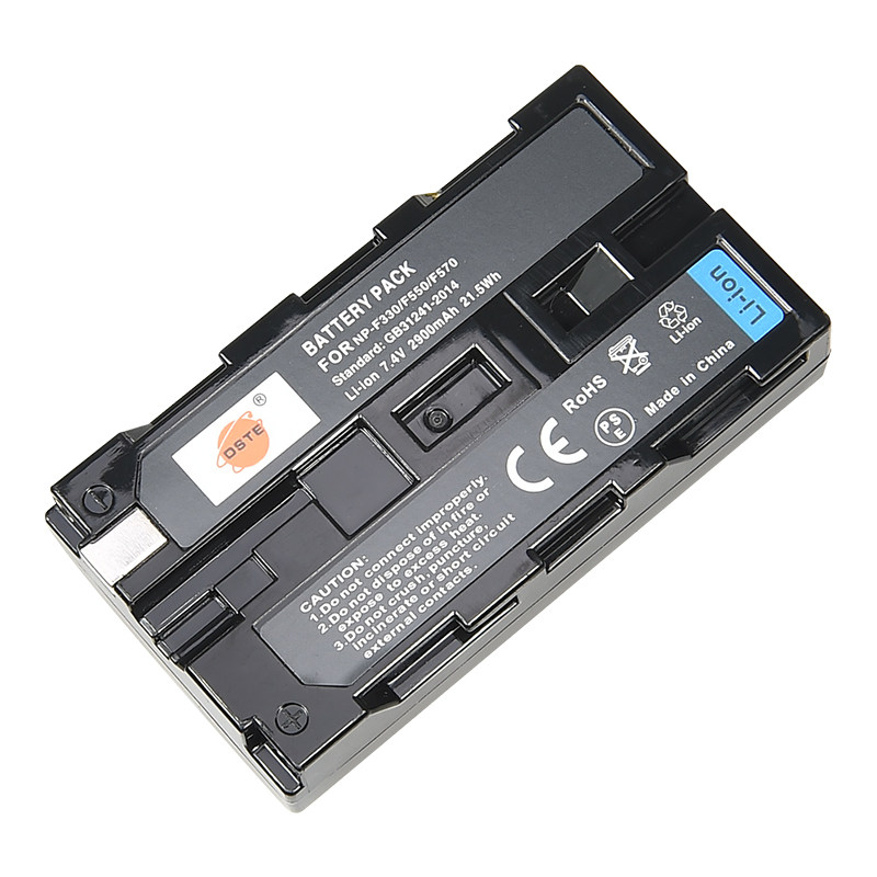 蒂森特 索尼np-f550摄像机电池dsr-pd190p f570 电池