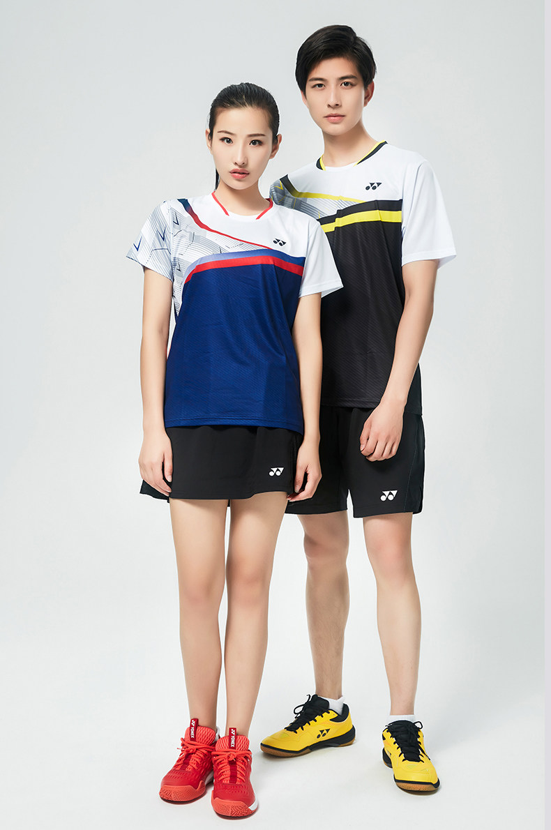 yonex尤尼克斯羽毛球运动国家队110191短袖球衣速干比赛服羽毛球服