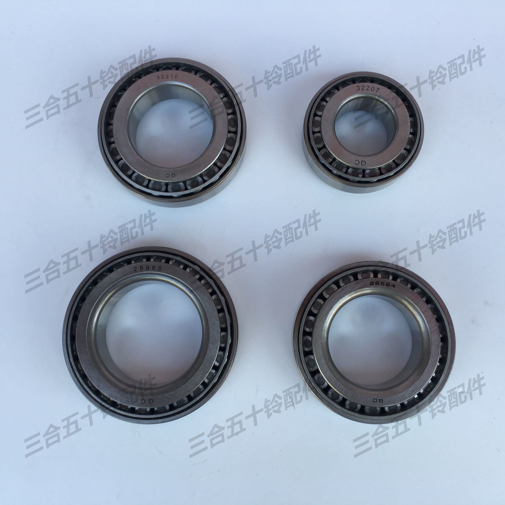 轴承适配五十铃货车庆铃100p600p轮胎前轮车轮内外轴承
