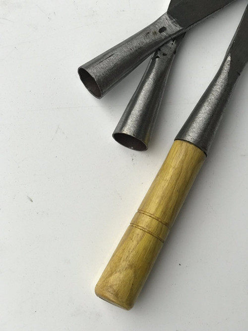 木工斜口凿贴凿子手工锻打老货木凿扁平凿铲木凿