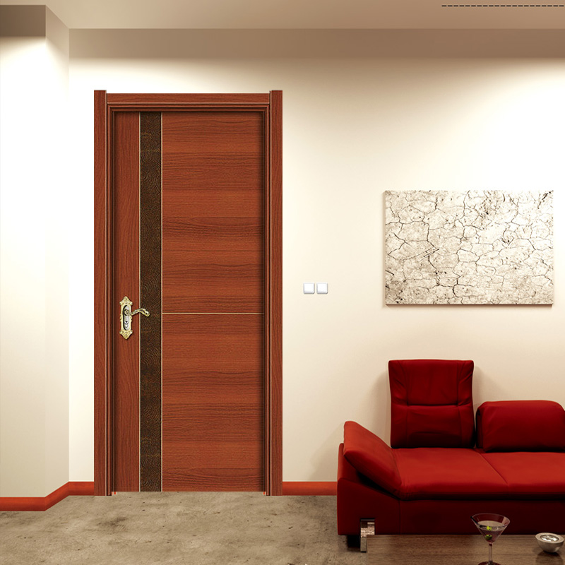 厂家新品现代简约夹板烤瓷实木门套装门卧室门房间门室内门