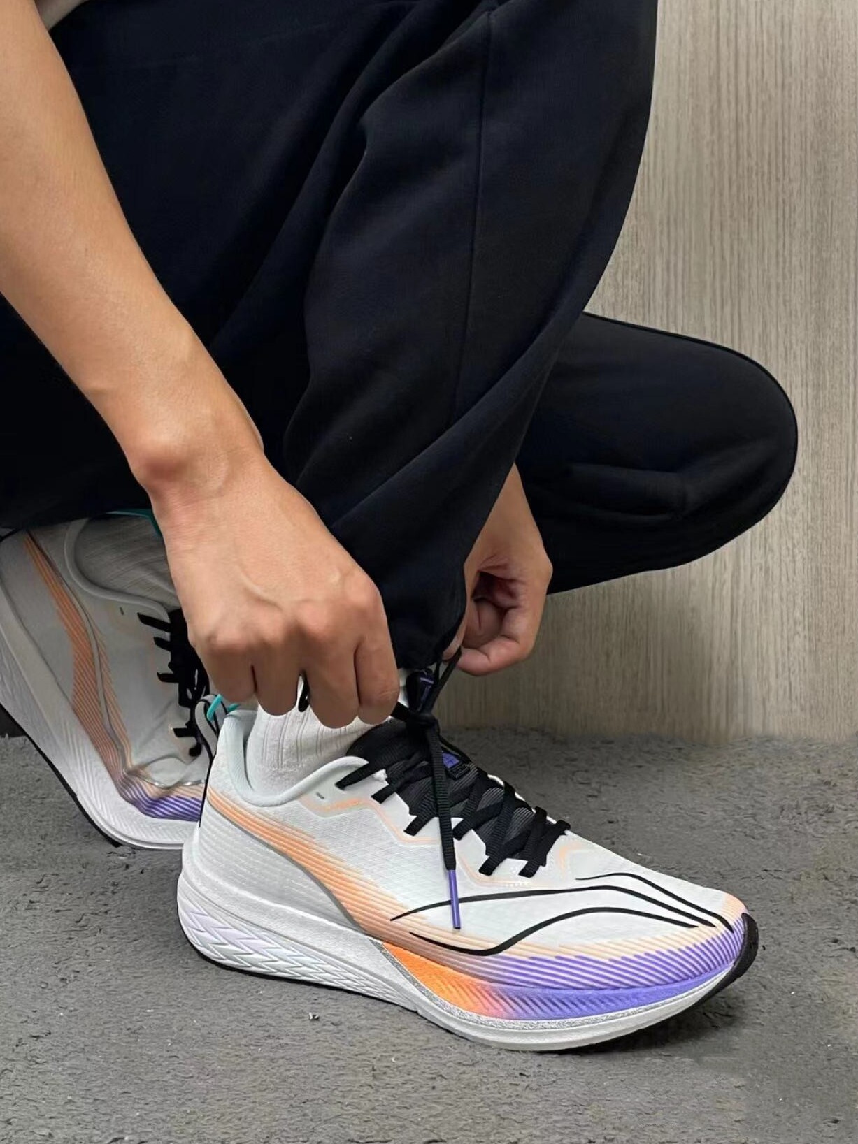 亲测~李宁秋冬款赤兔6pro男跑步鞋运动休闲鞋透气耐磨防滑回弹armt013