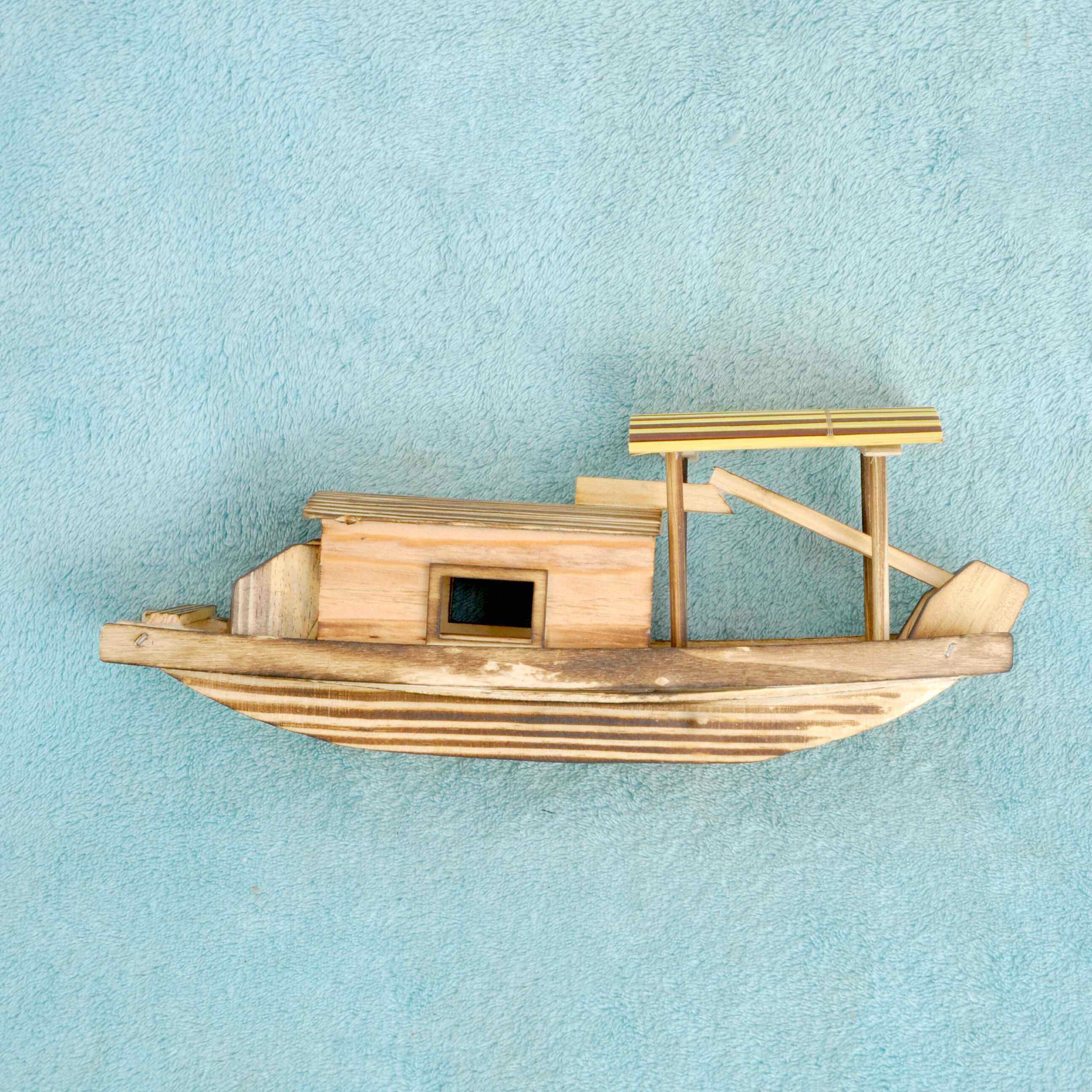 模型儿童玩具新款木船船工工艺品摆件木制客船传统船舶