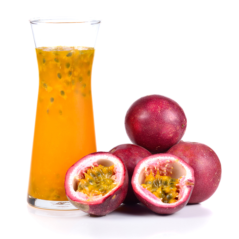 现榨冷饮百香果酱果汁饮料冲饮袋装原汁百香果原浆纯果蔬汁