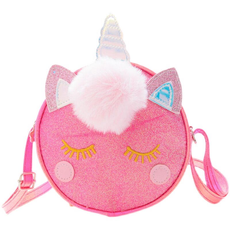 新款儿童包包女童斜跨包可爱单肩包小公主时尚零钱小包包女孩背包