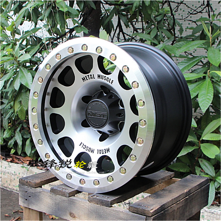 越野负值轮毂指南者bj40域虎q6帕杰罗竞技者16寸轮毂