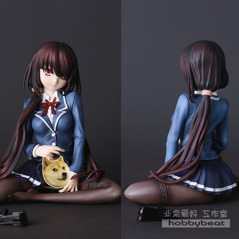 手办珠亿约会作战校服jk坐姿时崎动漫二次元手办