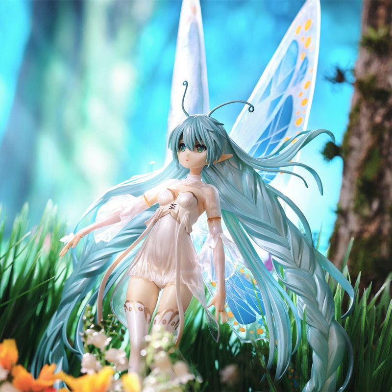 手办珠亿蝴蝶姬美少女动漫二次元蝴蝶模型机箱摆件手办
