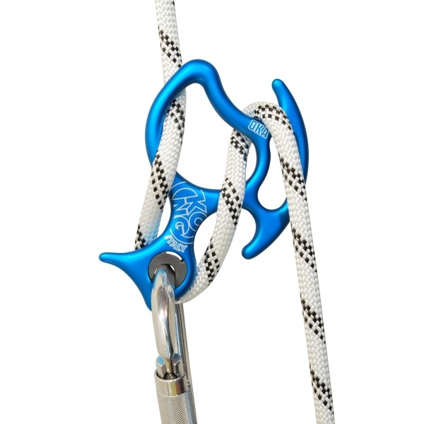 意大利kongoka多用途下降8字环保保护器攀岩速降下降器