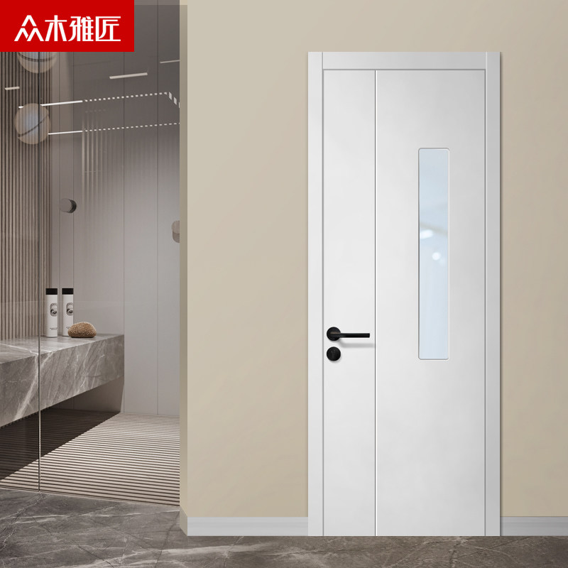 众木雅匠实木复合免漆卫生间厨房房门木门开门室内门