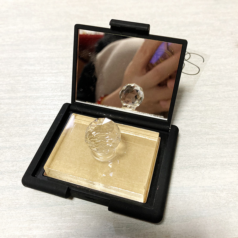 nars腮红饼用碎粉修复辅助模具diy压盘工具化妆