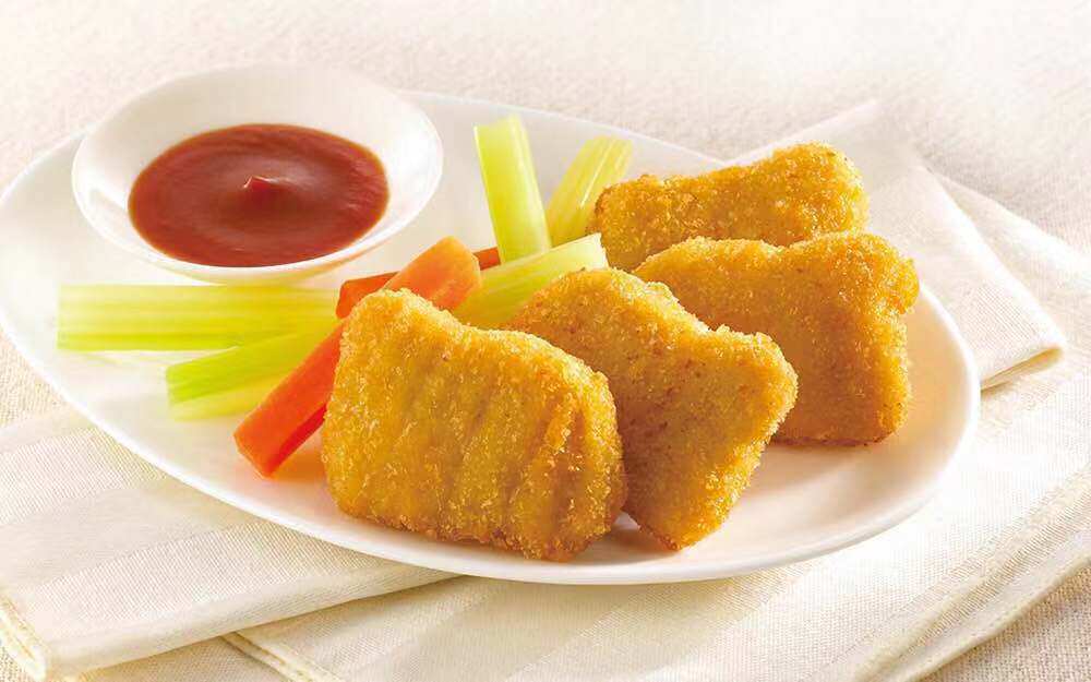 台湾素食松珍放牛吃草麦克鸡块280g2500g素肉素肉