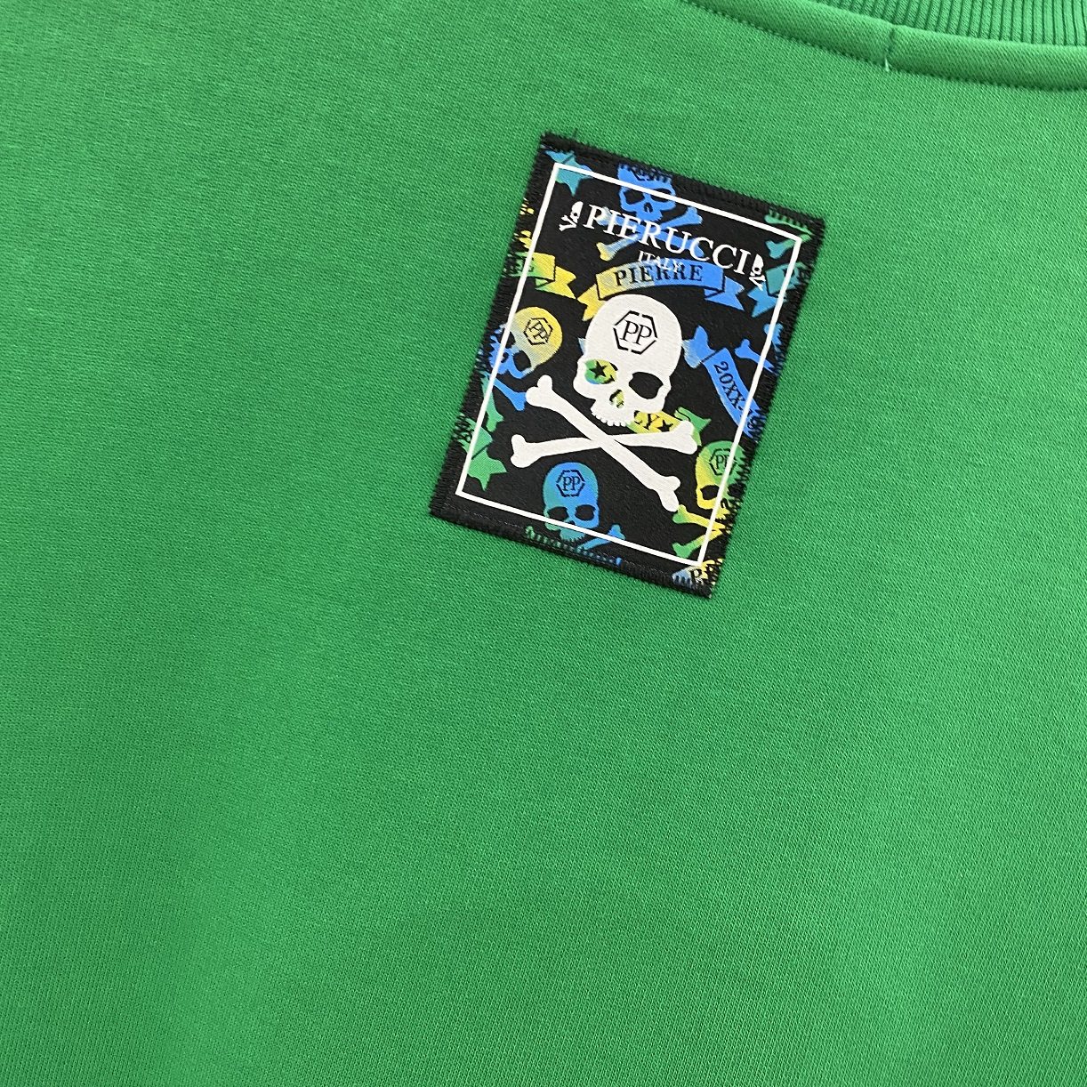 pierrepierucci现货秋冬新款潮牌美式轻奢男士休闲t恤