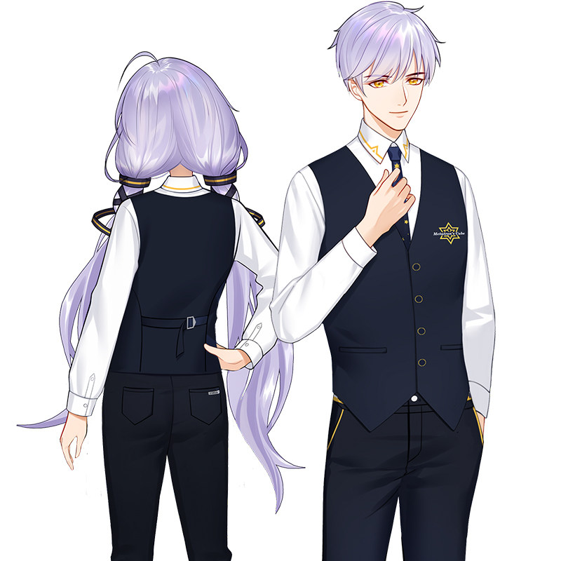 漫踪星尘正版星河曙光学院绅士男装军阀套装动漫t恤