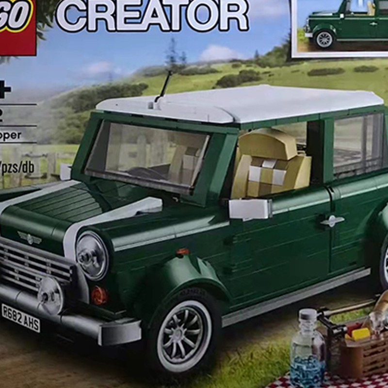 lego乐高10242创意百变复古mini车迷迷你库珀塑料积木