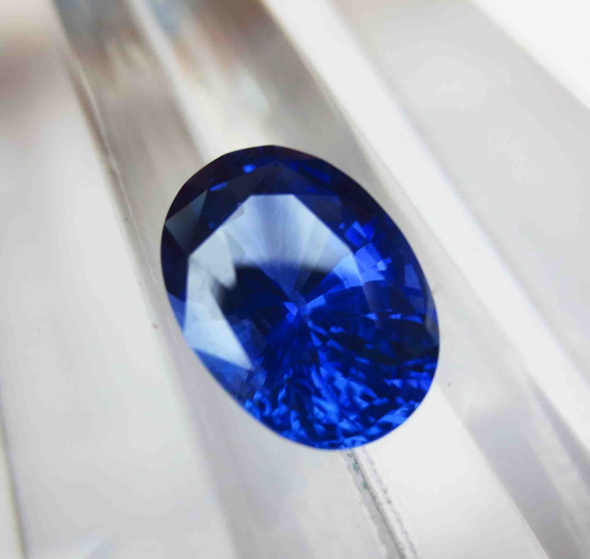 31ct天然蓝无加热斯里兰卡蓝宝石裸石戒面现货证书真品保证