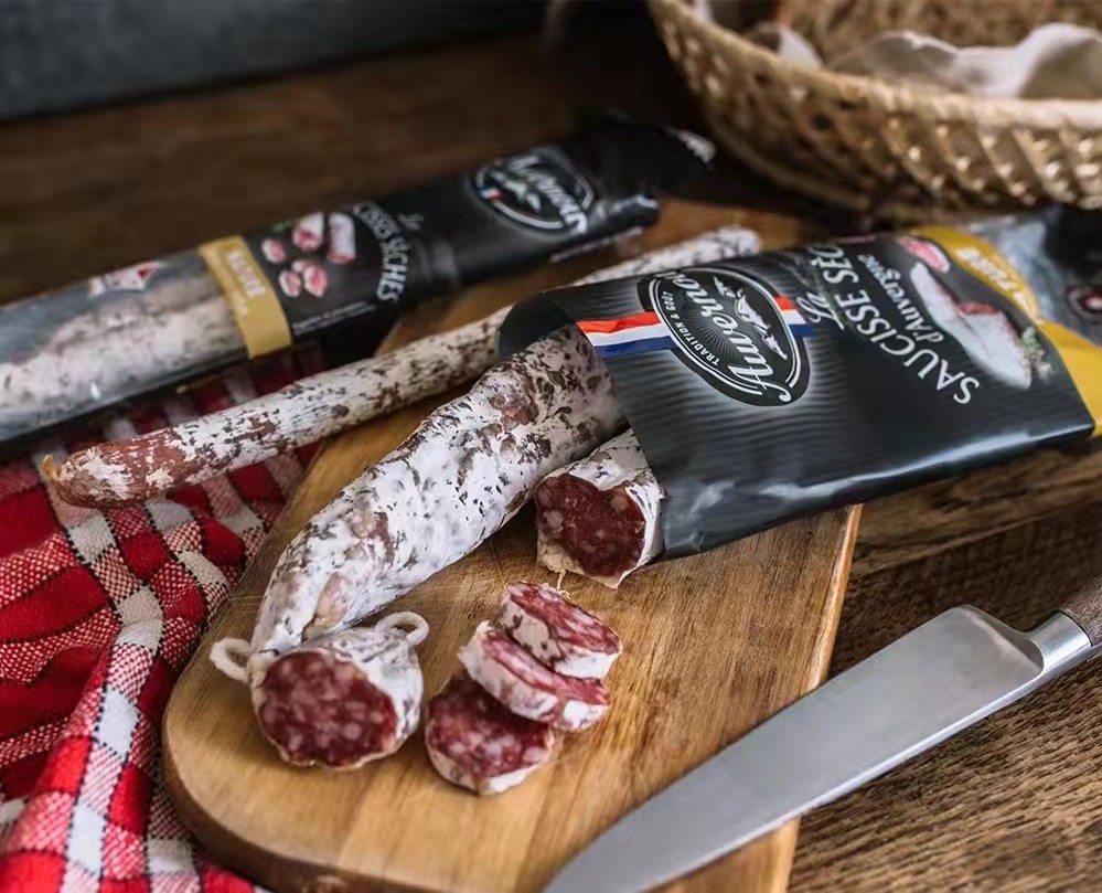 香肠法国进口口干欧弗百思思达法式风干即食香肠