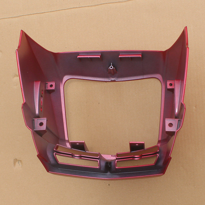 适用新大洲本田cbf150c战龙sdh150-29前大灯罩导流红色摩托车导流罩