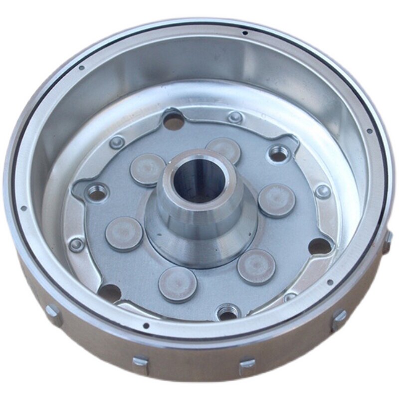 适用新大洲本田rx125裂行sdh1253137a电机转子飞轮磁电机及组件