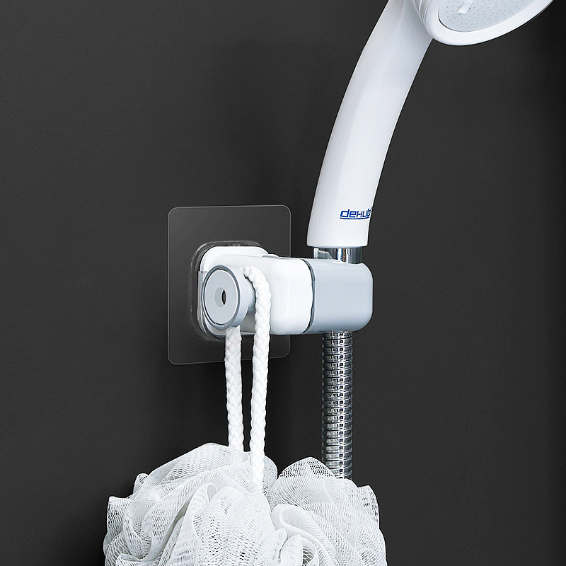 花洒淋浴挂座座墙座淋雨头免打孔固定器喷头支架花洒配件