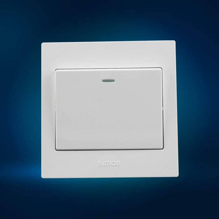 面板西蒙一开电脑16a三开二开开多五孔simon开关插座套装