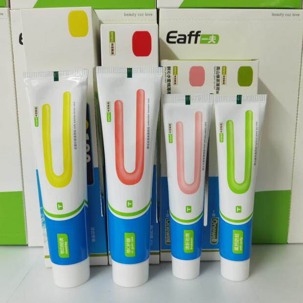 eaff一夫一井美白去渍清新口气护龈水蜜桃西瓜牙膏