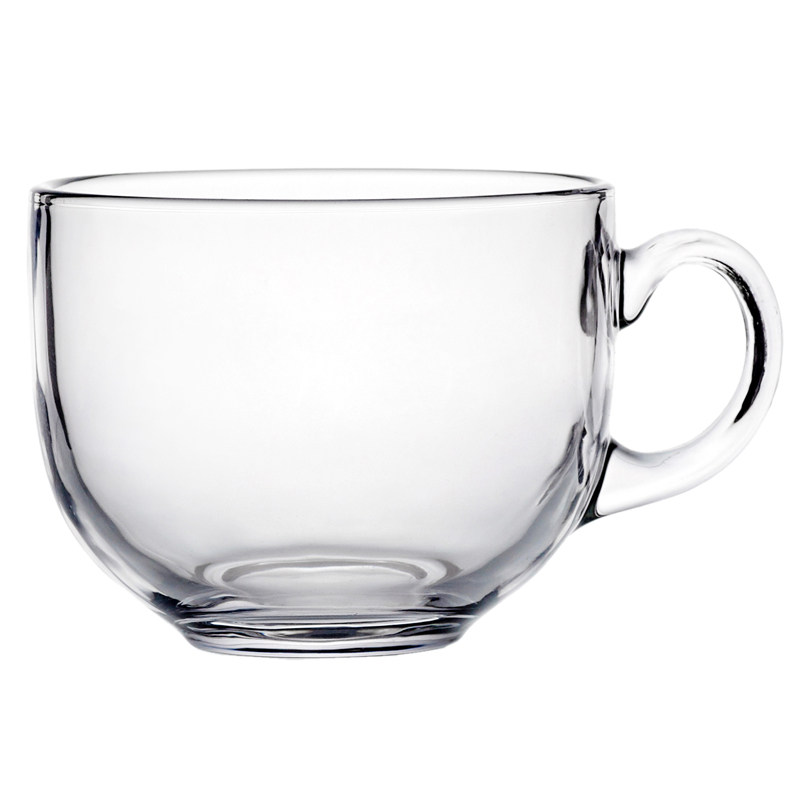 玻璃杯印字logo图案定制防烫礼品可爱水杯印花玻璃杯