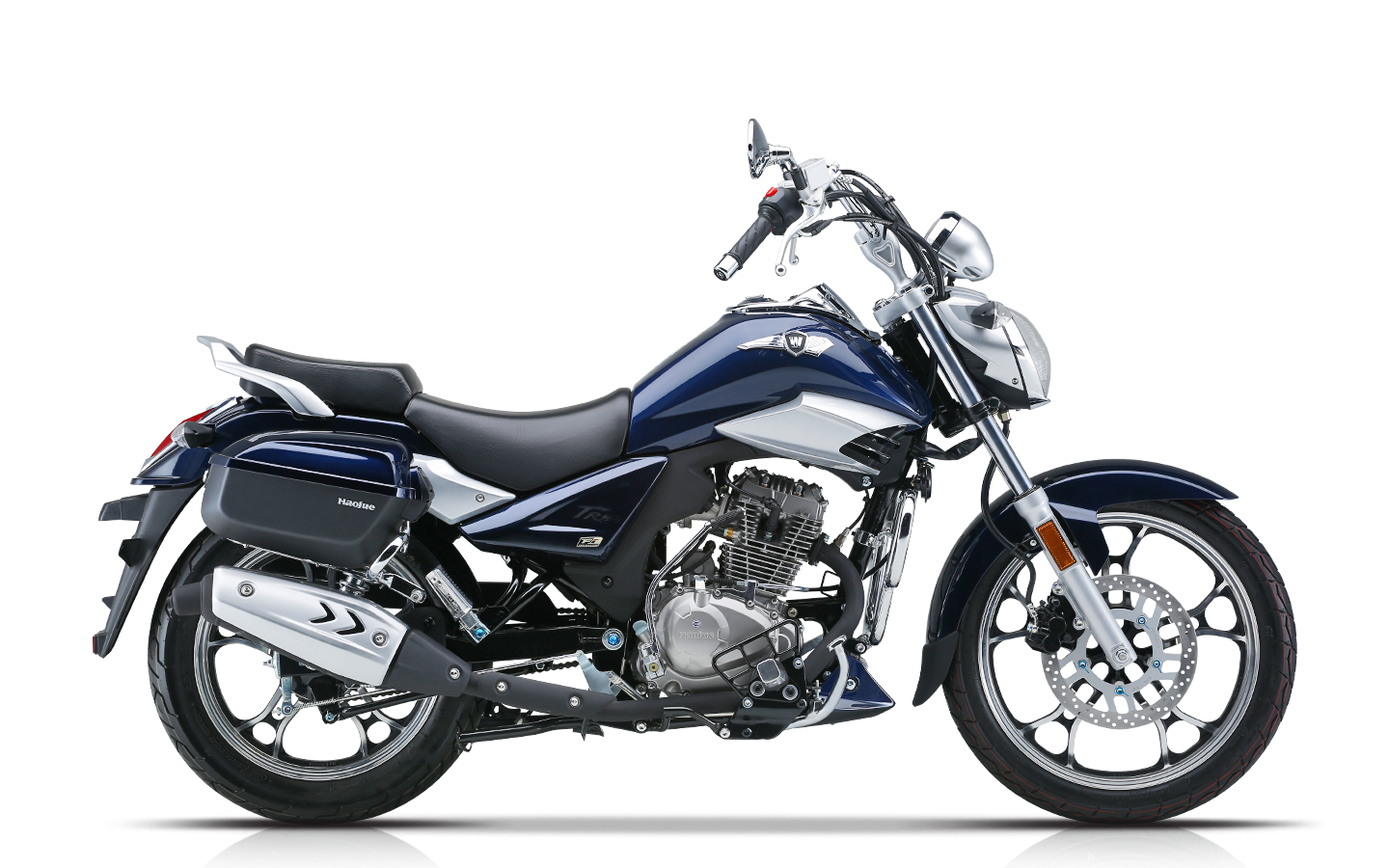 适用豪爵摩托车tr150hj150-1616c车壳后视镜挡泥板大灯摩托车外壳