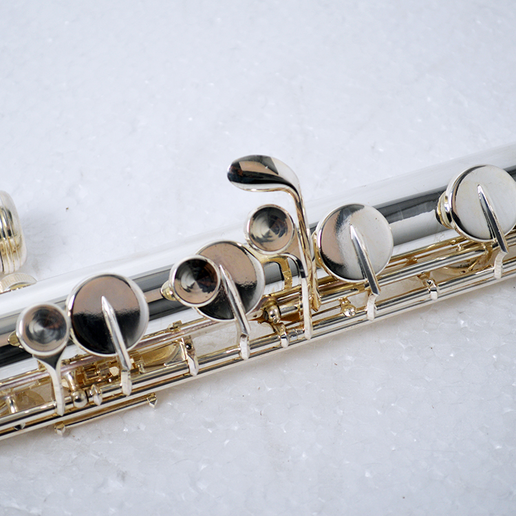 顺丰包邮津宝牌低音长笛jbbf900c调白铜管体舞台演奏低音乐器