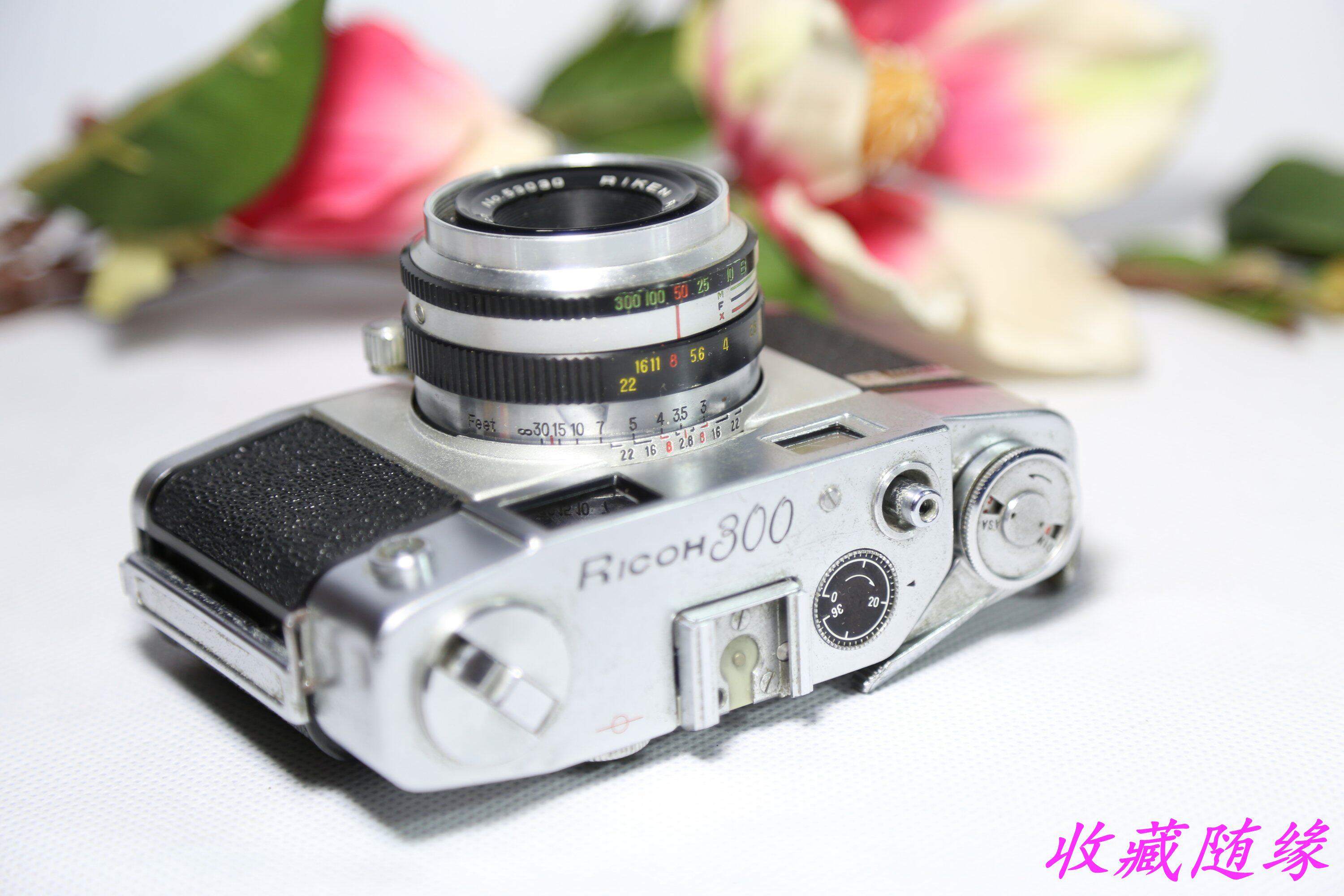 相机老相理光旁轴ricoh300胶片胶卷机型日产旁轴相机