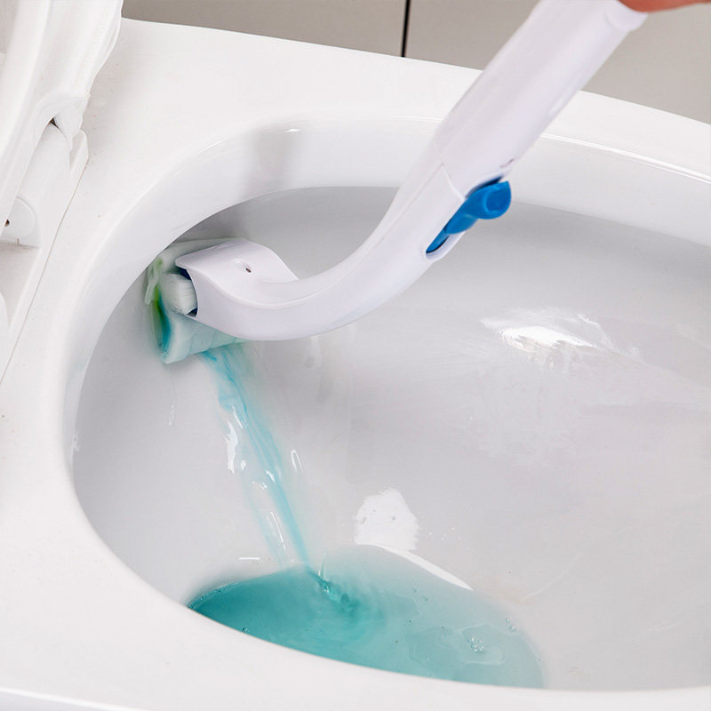 日式马桶刷无死角厕所刷子卫生间清洁刷一次性马桶刷家用替换套装