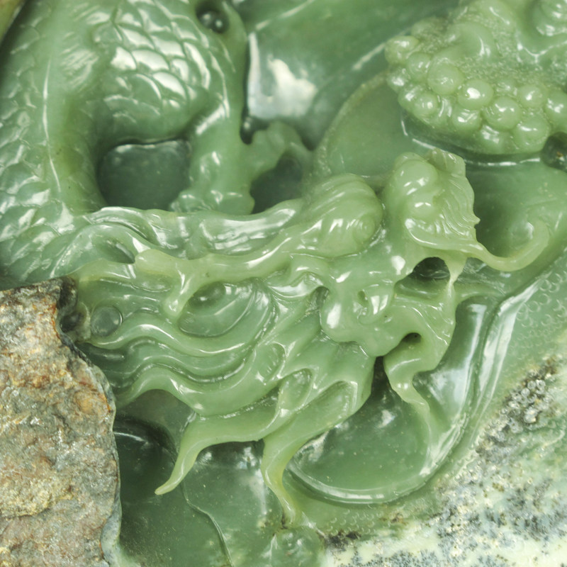 达摩天然河磨玉摆件玉雕和田玉籽摆设工艺品装饰珠宝奇石