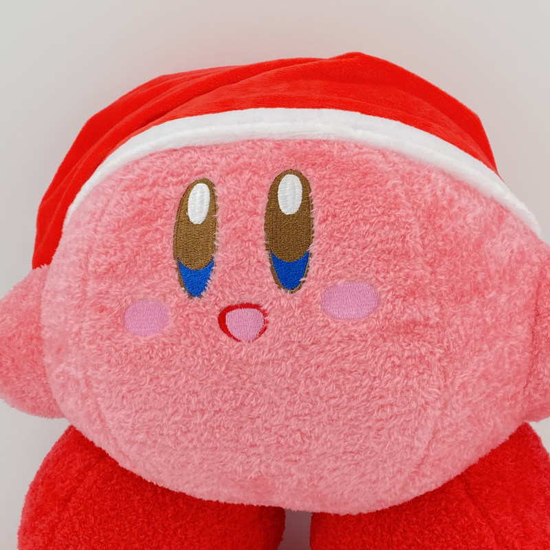 日本正品kirby星之卡比圣诞节公仔毛绒玩具玩偶娃娃可爱摆件