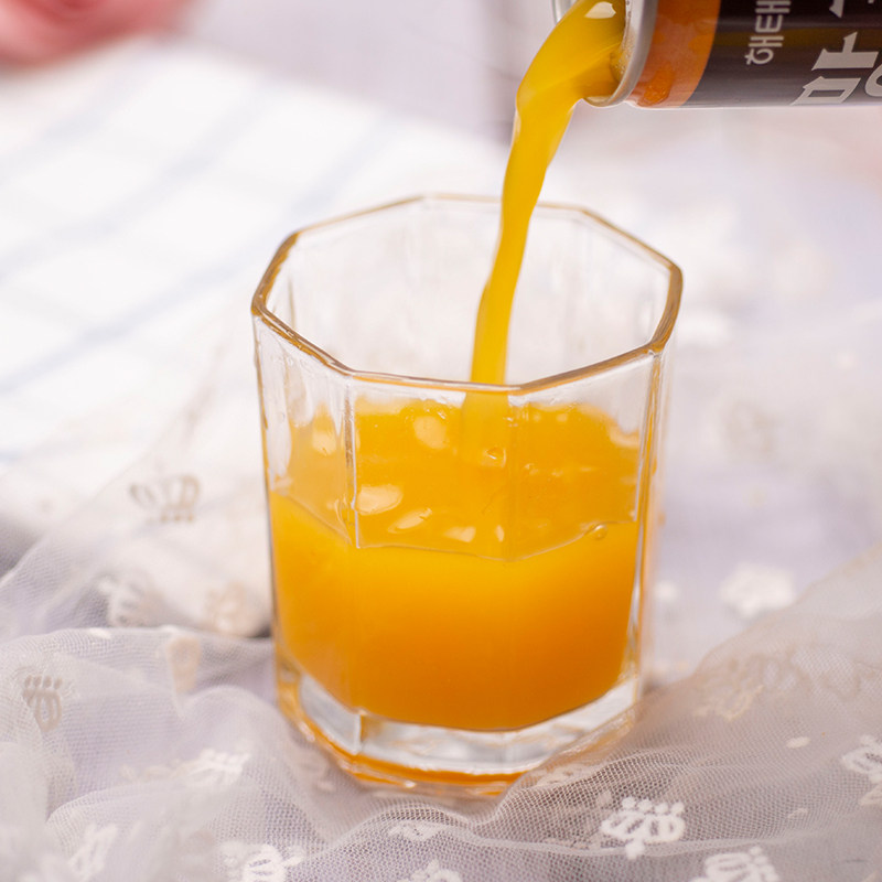 韩国原装进口饮料海太芒果汁饮料180ml15罐果肉果汁饮品果味