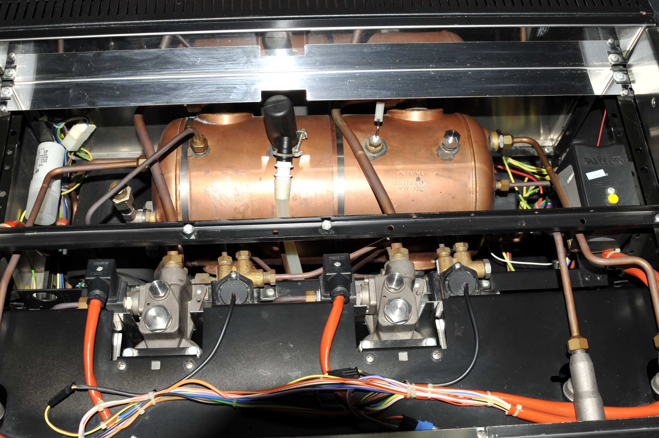 现货飞马faemae98未使未使用用过双头电控标准版商用咖啡机