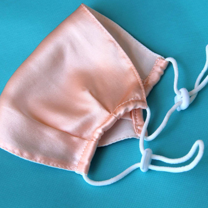 桑蚕蚕丝真丝口罩双层防晒防尘防风丝绸透气口罩